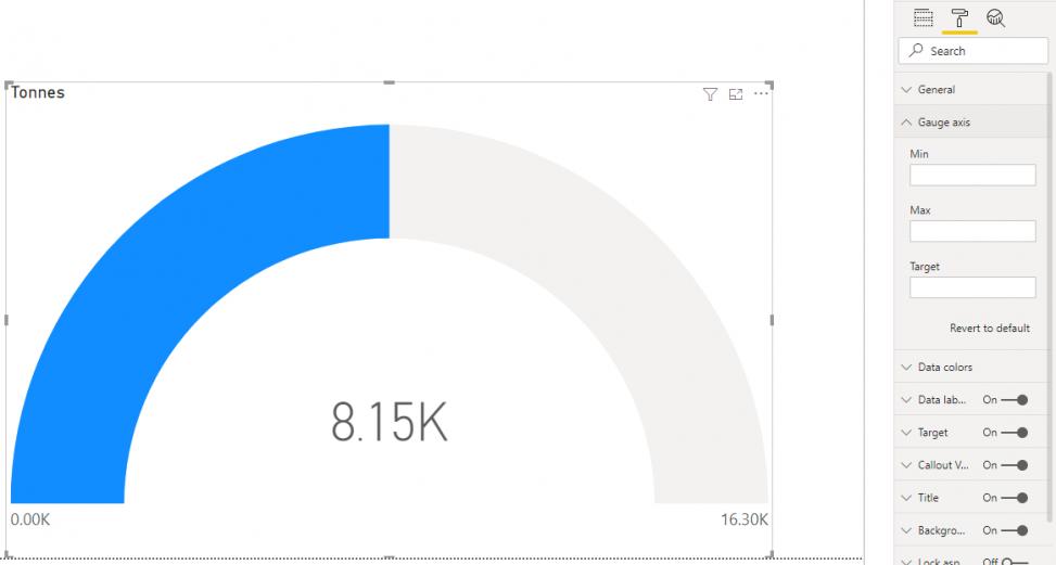 Power Bi Blog: Revisiting Built-in Gauge Charts