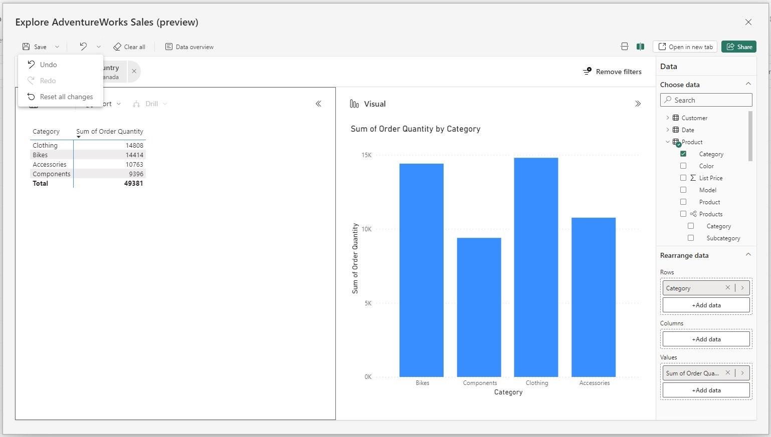 Power BI Blog: Editing Your Data Model in Power BI Service